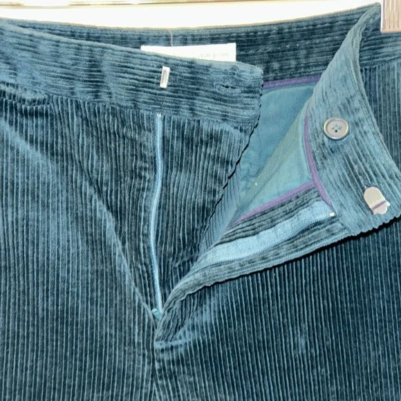 Anthropologie Pilcro Ultra High-Rise Wide-Leg Corduroy Pants Size 30 - Picture 7 of 15